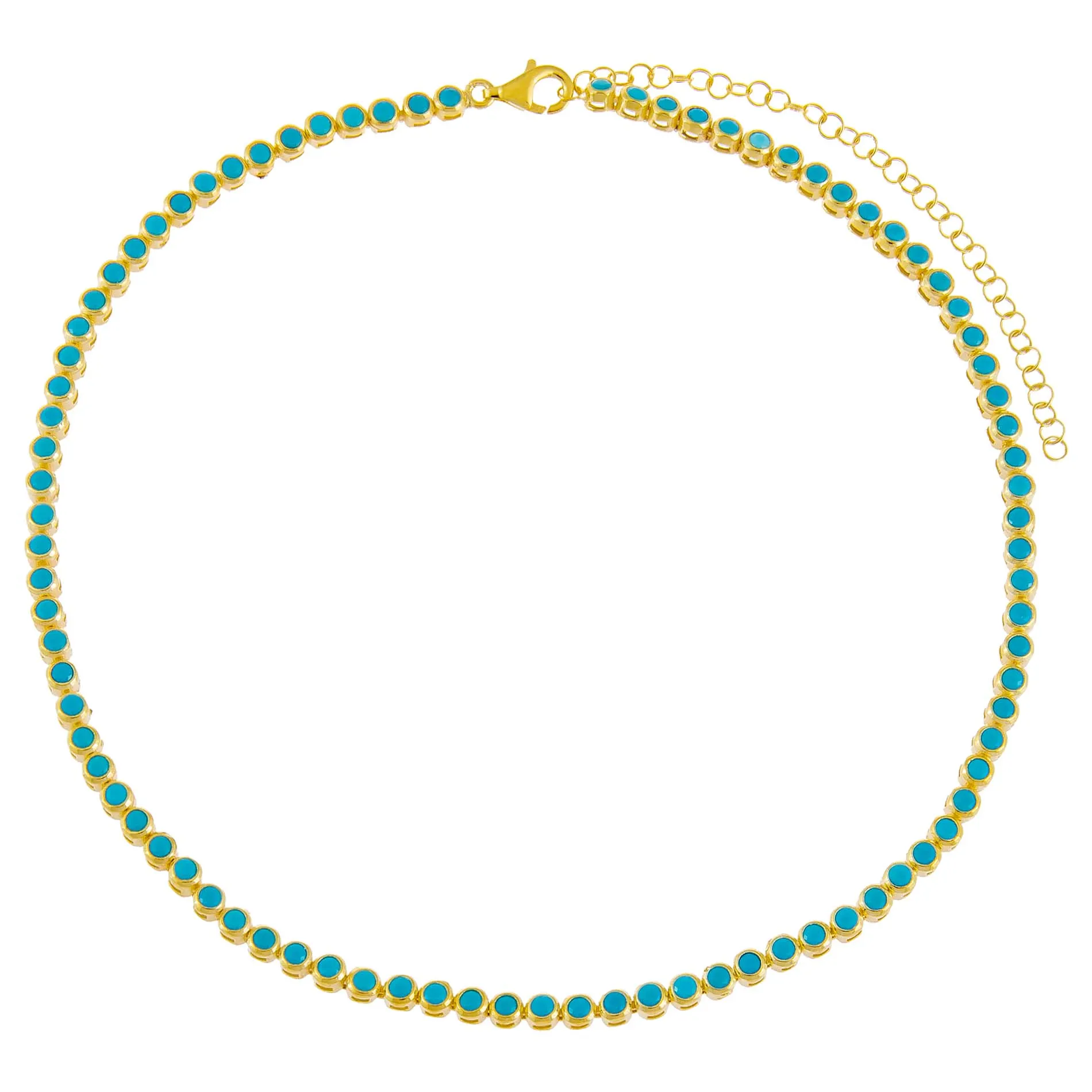 CZ Bezel Choker