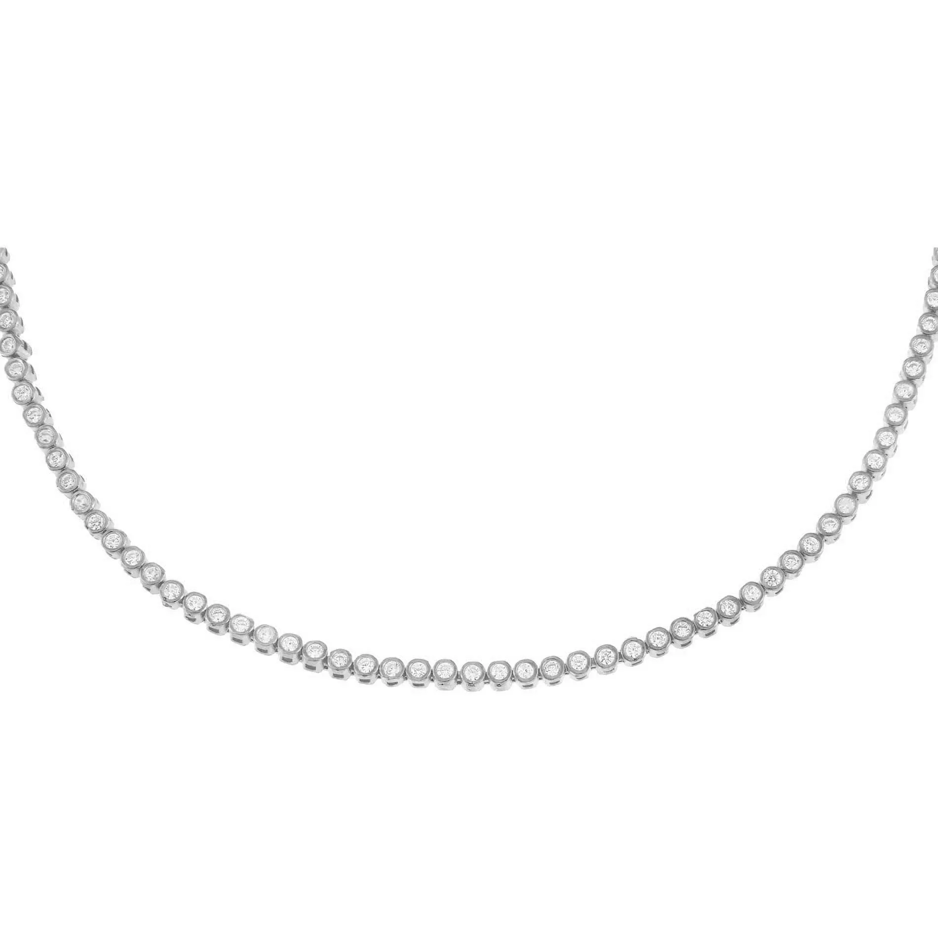 CZ Bezel Choker