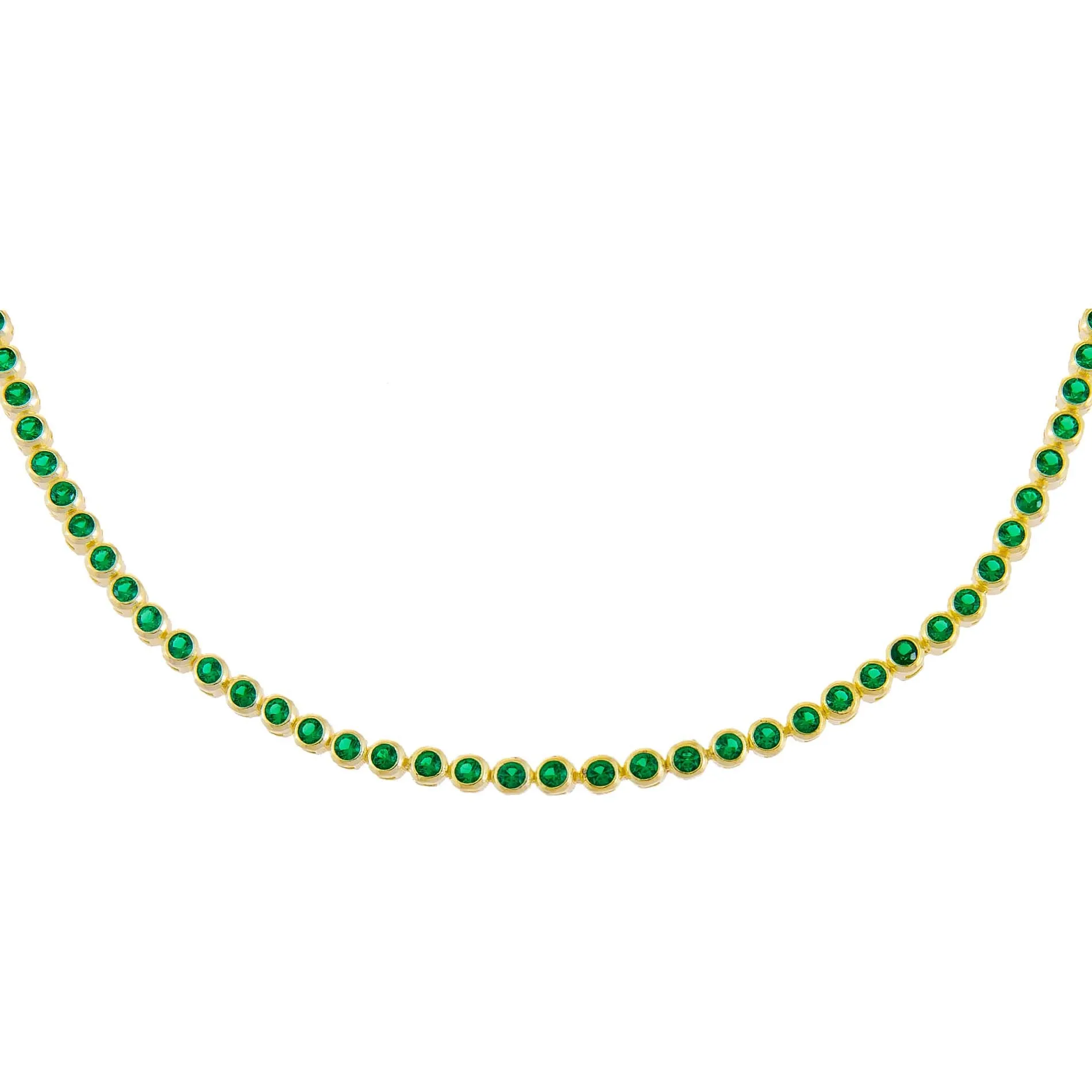CZ Bezel Choker