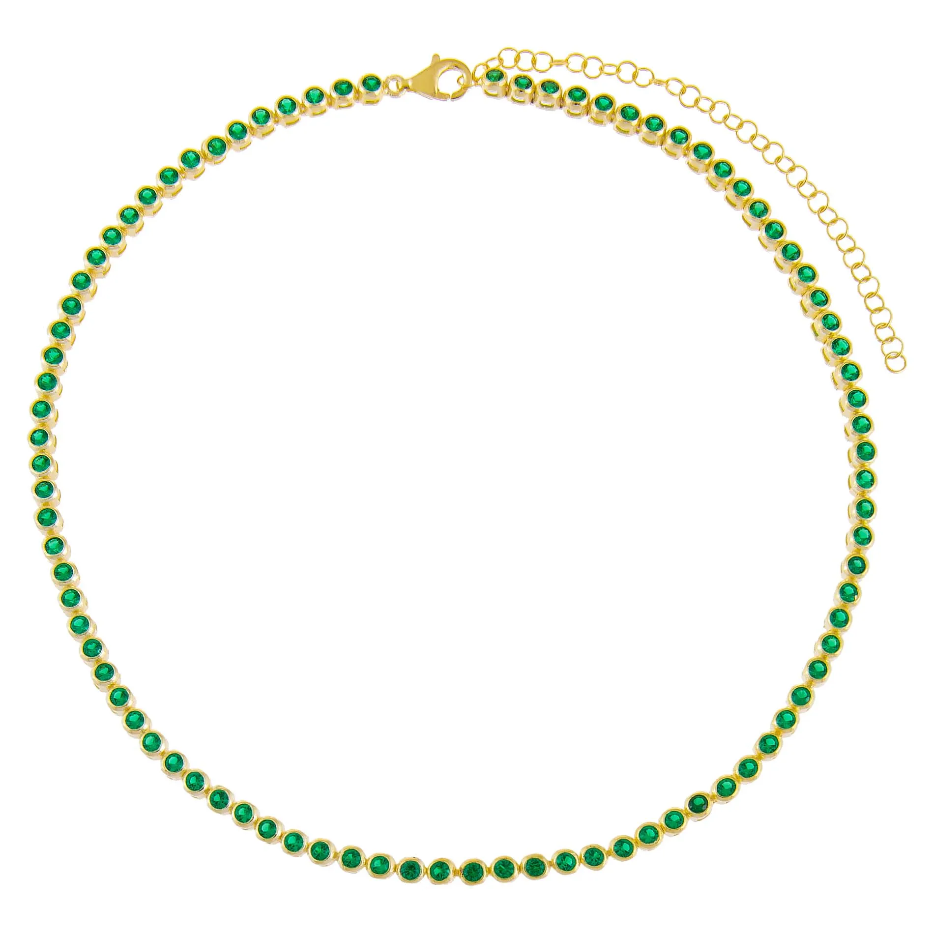 CZ Bezel Choker