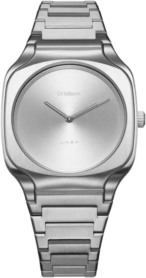 D1 Milano Square Gray Frame Watch