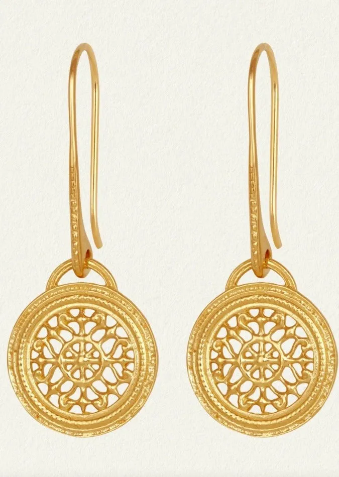 Dafni Earrings Gold Vermeil