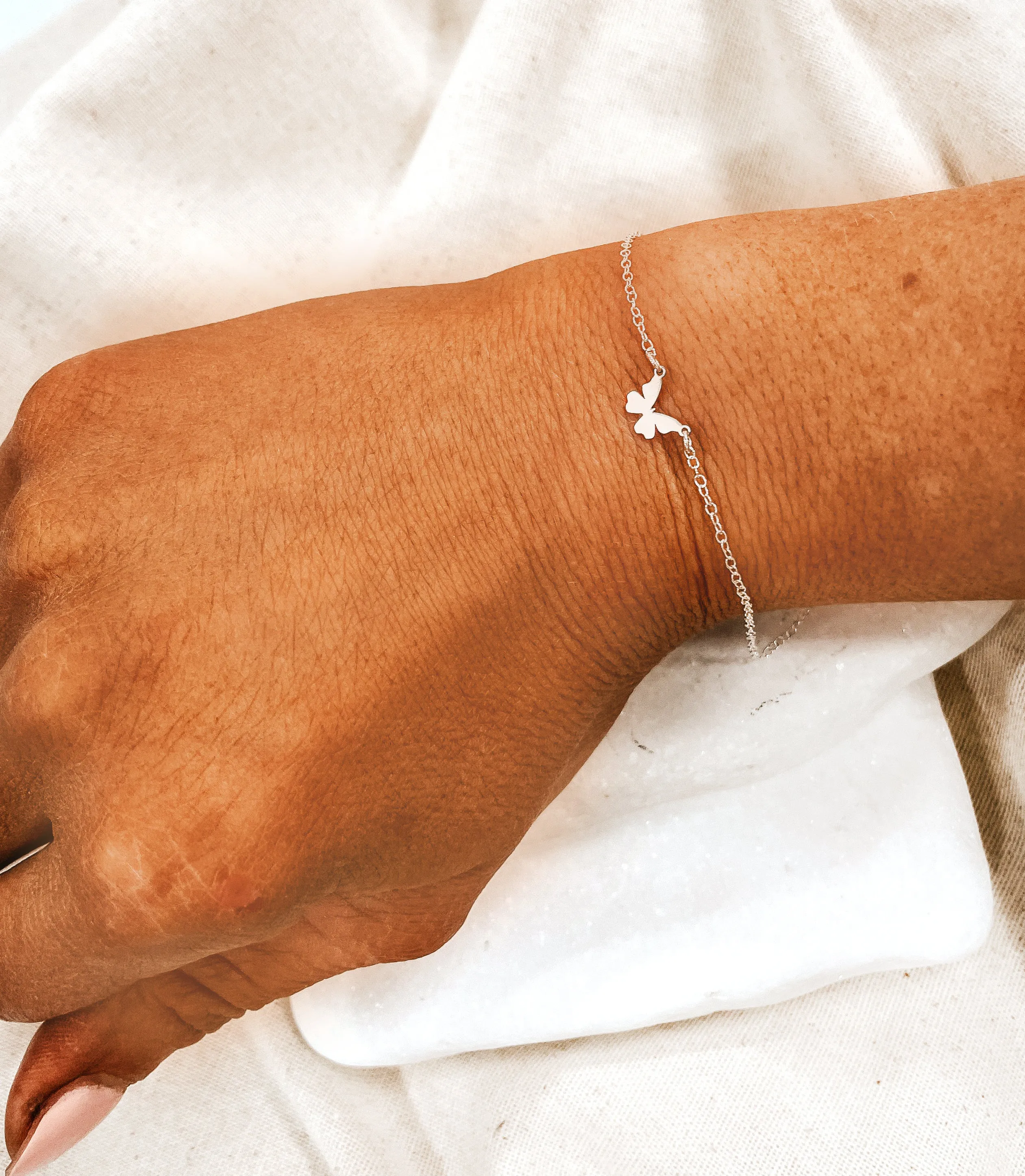 Dainty Butterfly Bracelet