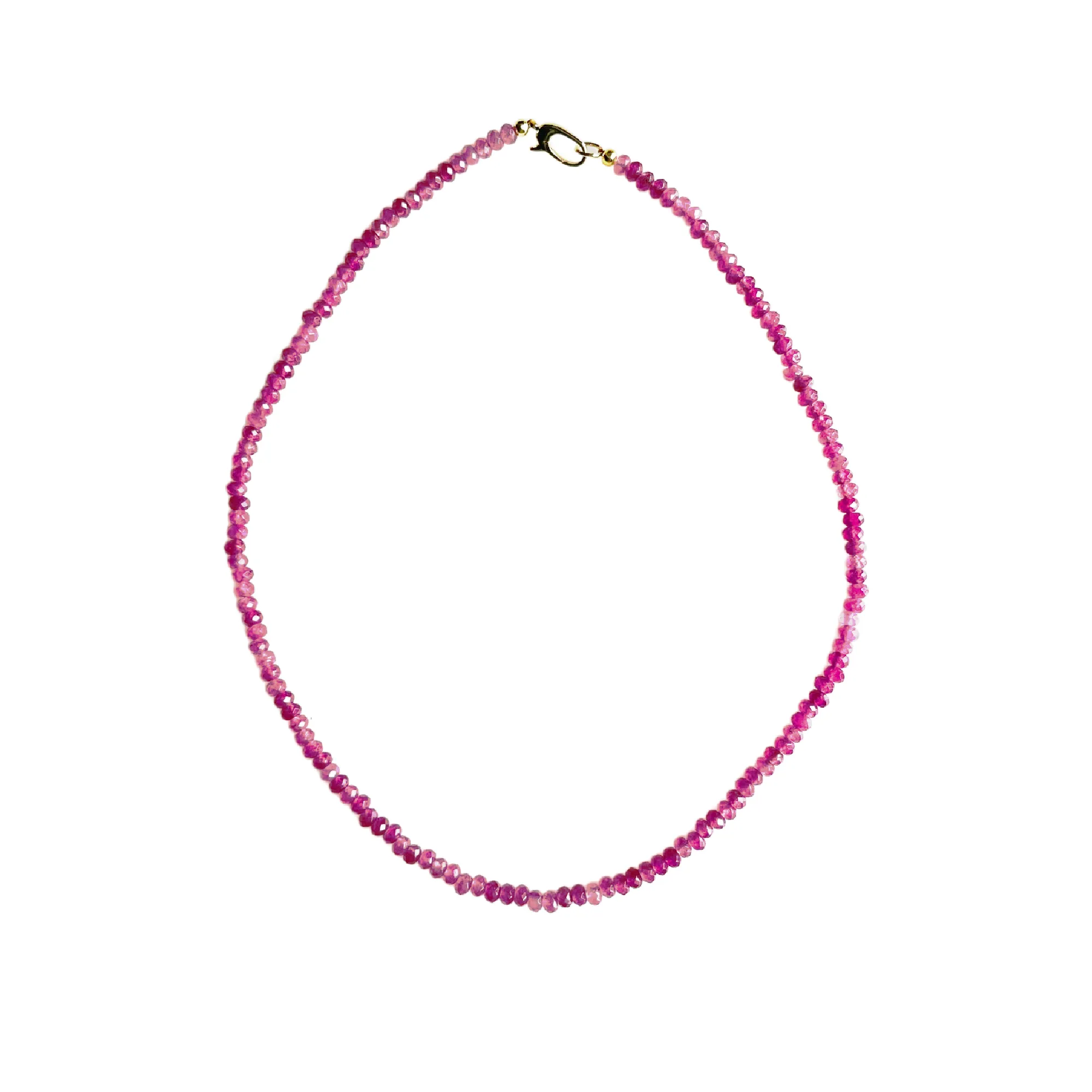Dainty Candy Gemstone Necklace