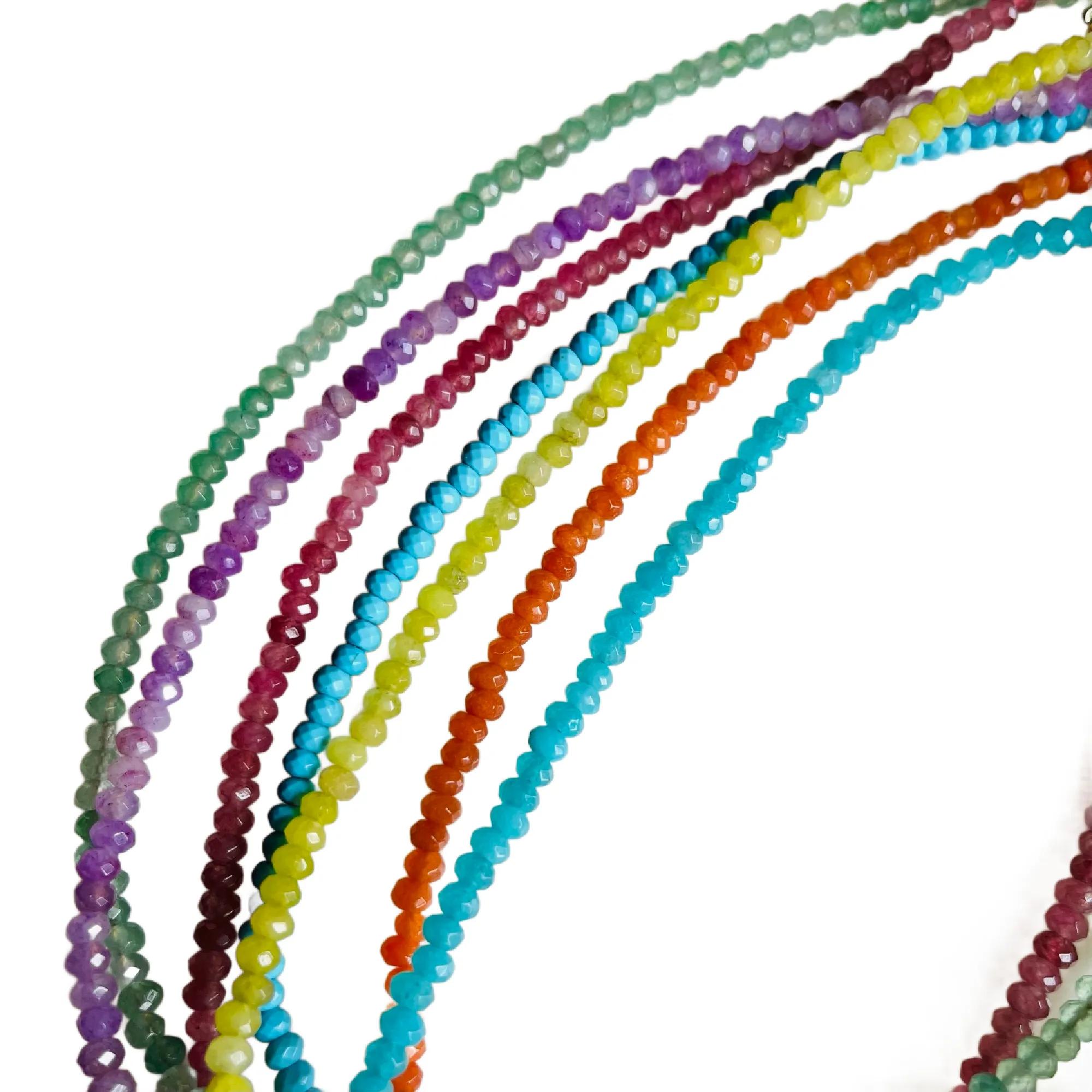 Dainty Candy Gemstone Necklace