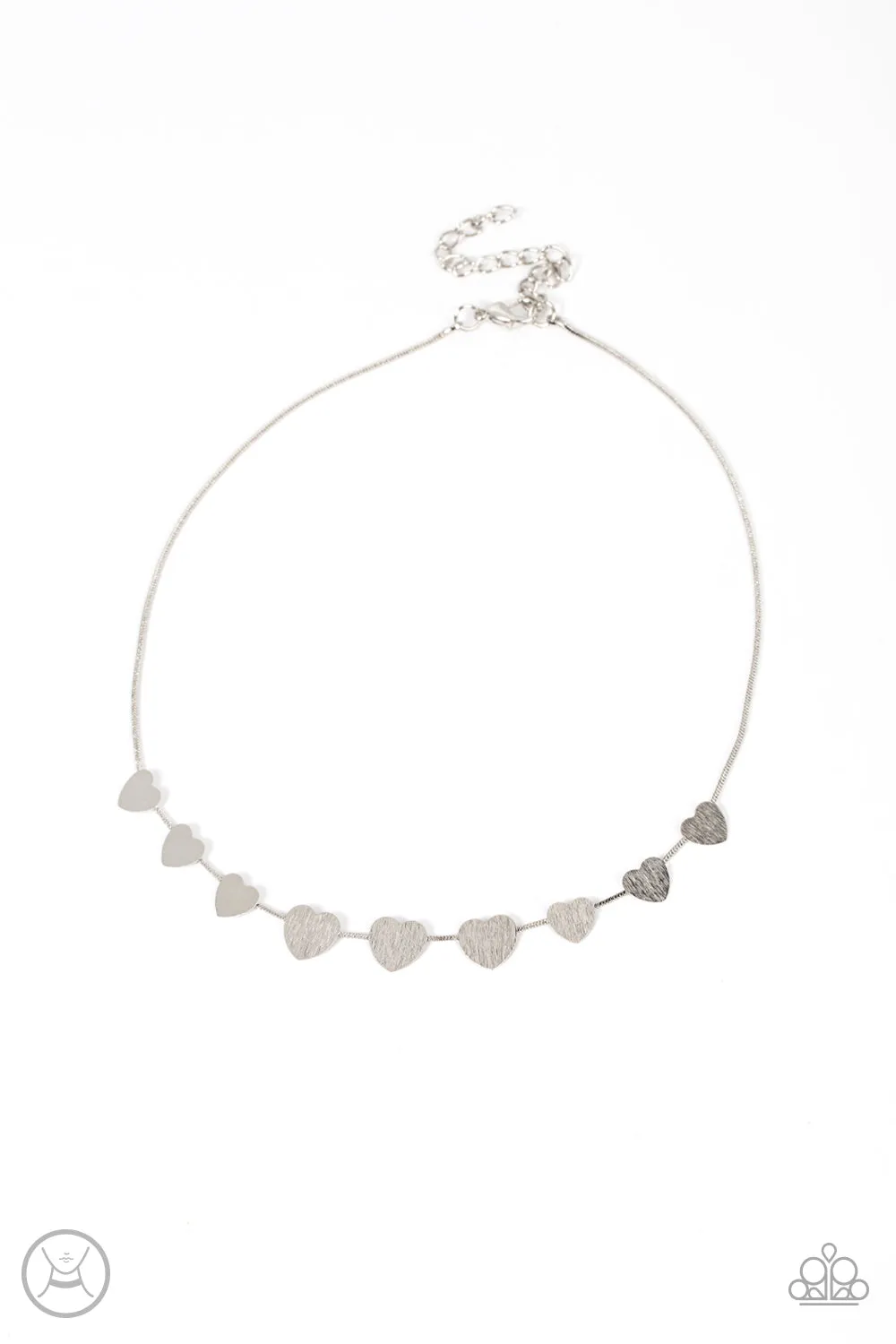 Dainty Desire - Silver (Heart) Necklace