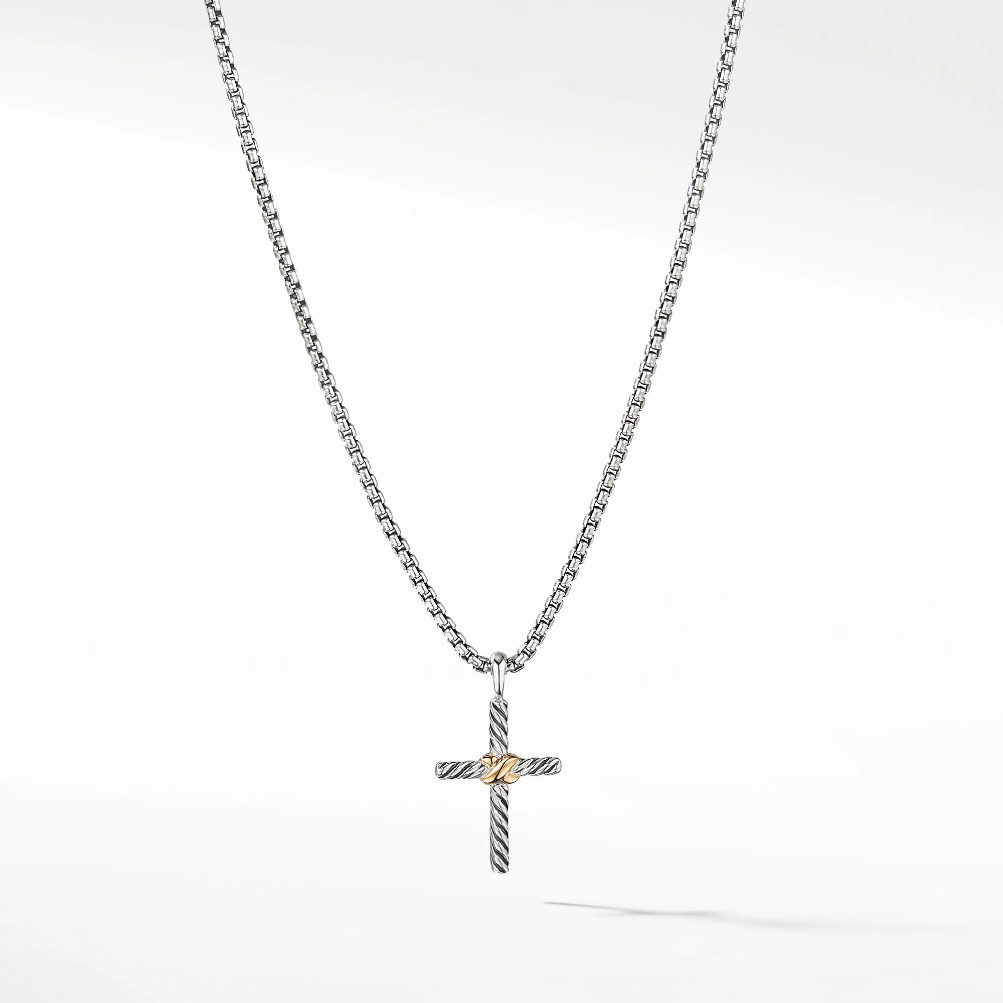 David Yurman The X Collection Necklaces & Pendant in Silver and 14-Karat Yellow Gold