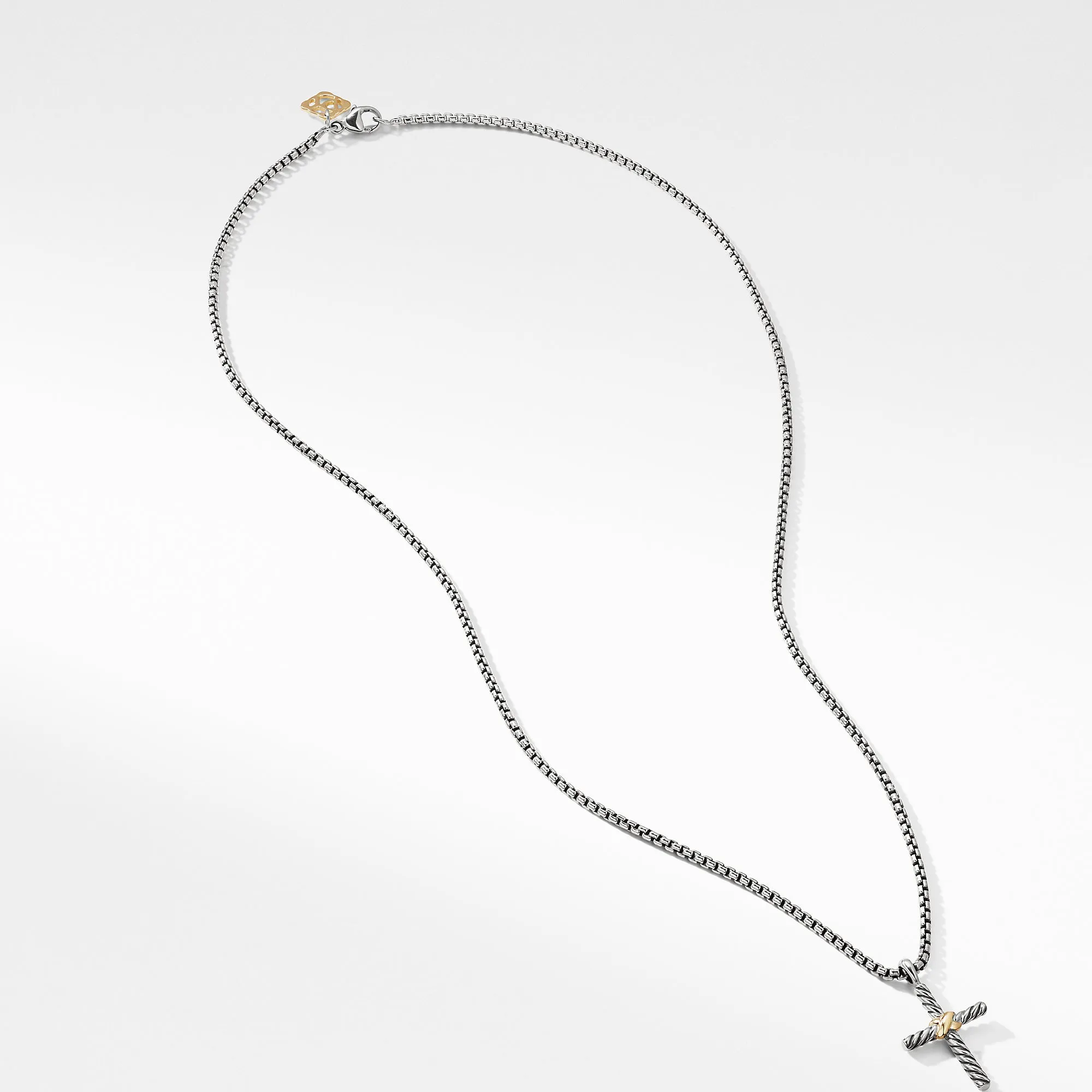 David Yurman The X Collection Necklaces & Pendant in Silver and 14-Karat Yellow Gold