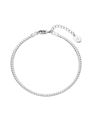 Delicate Sleek Bracelet Silver