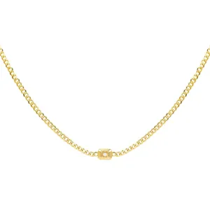 Diamond Chain Necklace 14K