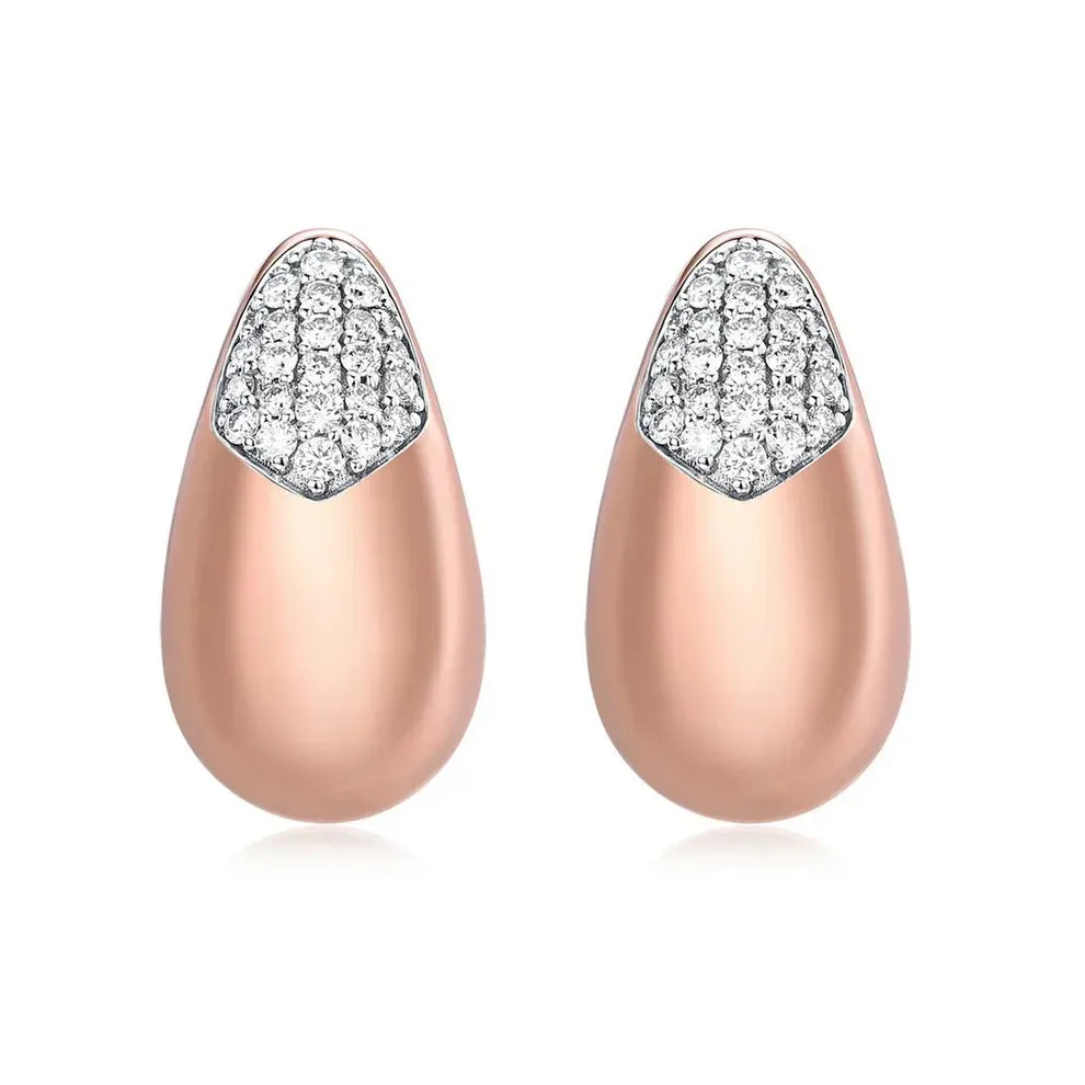 DIAMOND SCULPTURAL EARRINGS