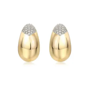 DIAMOND SCULPTURAL EARRINGS