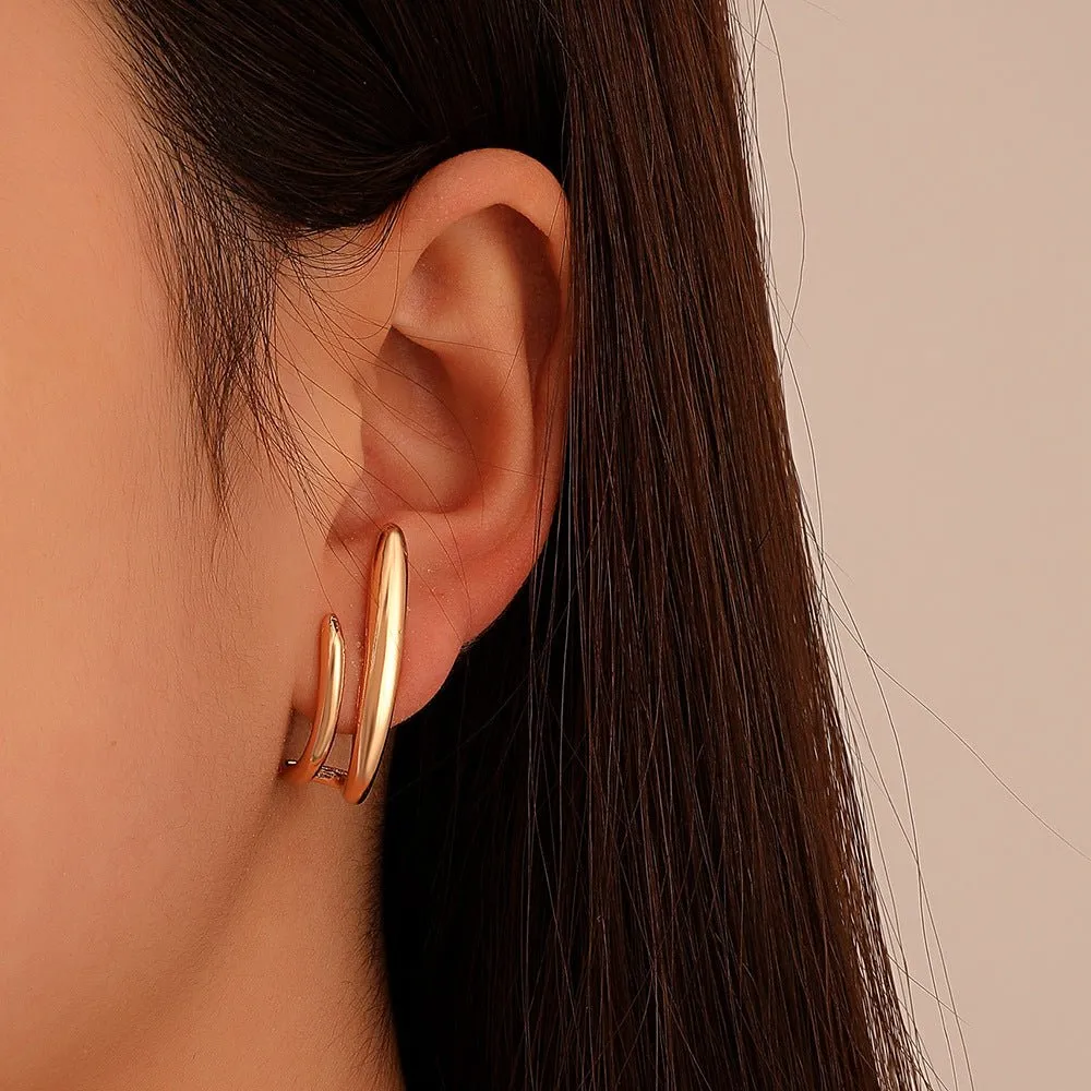 Double Up | Fake Double Piercing Earrings