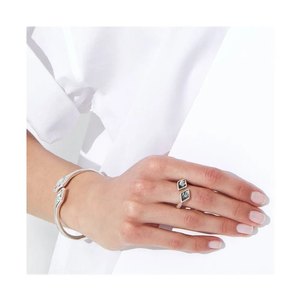 DoubleTrick bracelet, silver