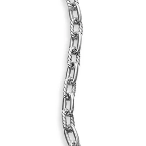 DY Madison Toggle Chain Bracelet in Sterling Silver, 5.5mm, Size Medium