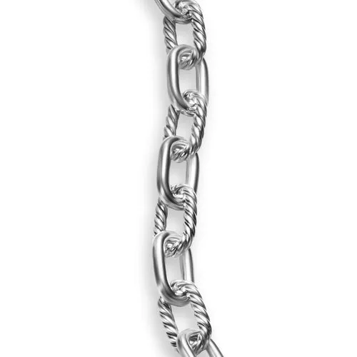 DY Madison Toggle Chain Bracelet in Sterling Silver, Size Medium