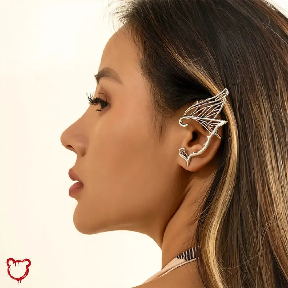 Elf Earrings in Dark Theme