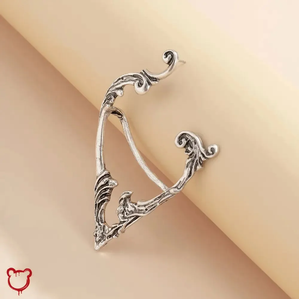 Elf Earrings in Dark Theme
