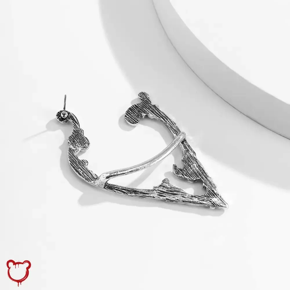 Elf Earrings in Dark Theme