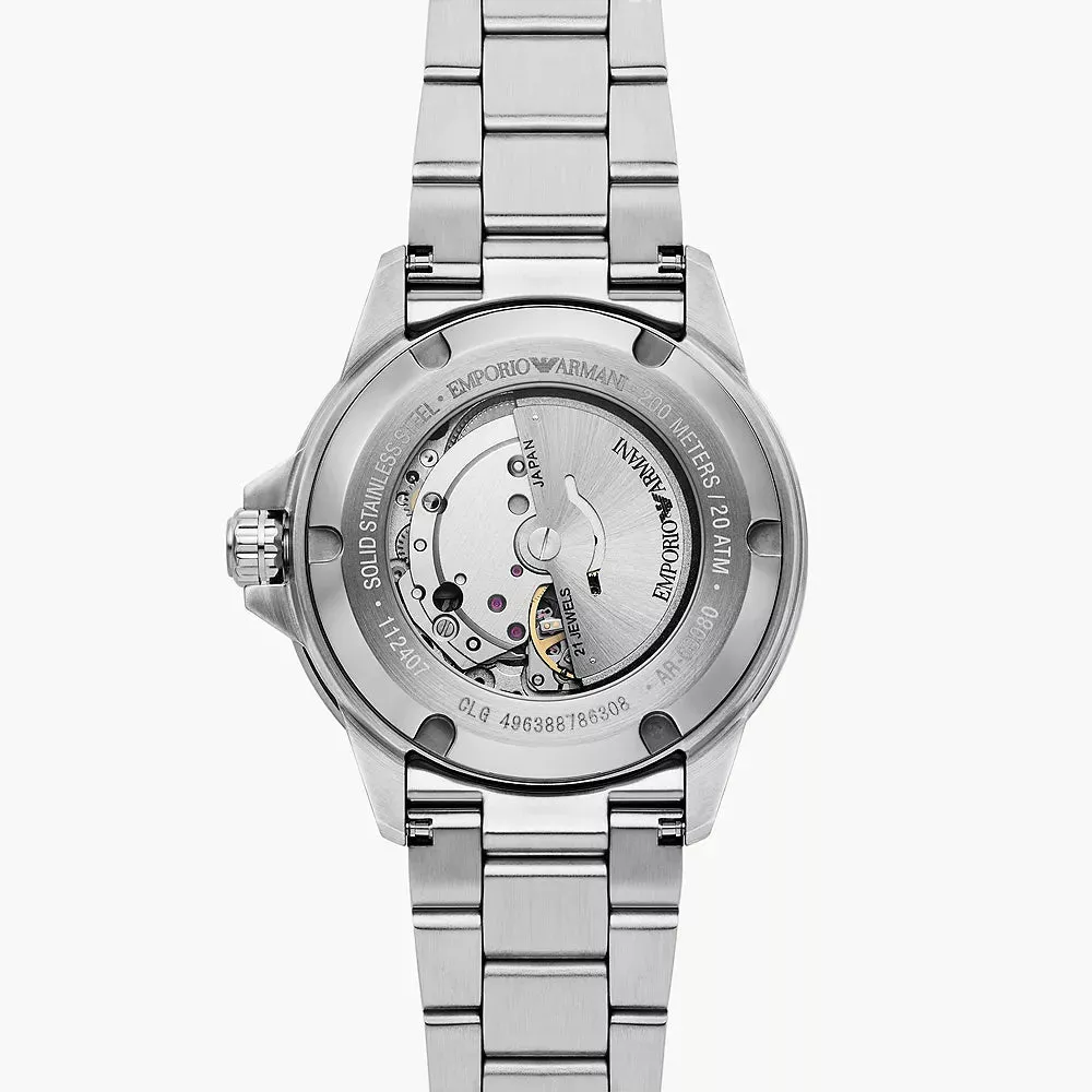 Emporio Armani Sea Explorer Automatic Gents Green Dial Watch