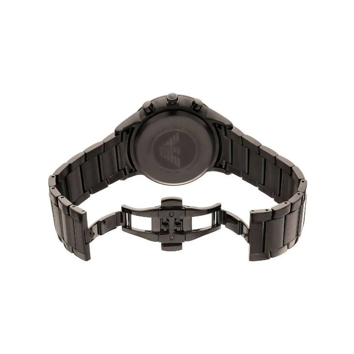 Emporio Armani Sleek Stainless Steel Chronograph Watch