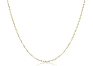 Enewton 15" Choker Classic Beaded Chain- Gold