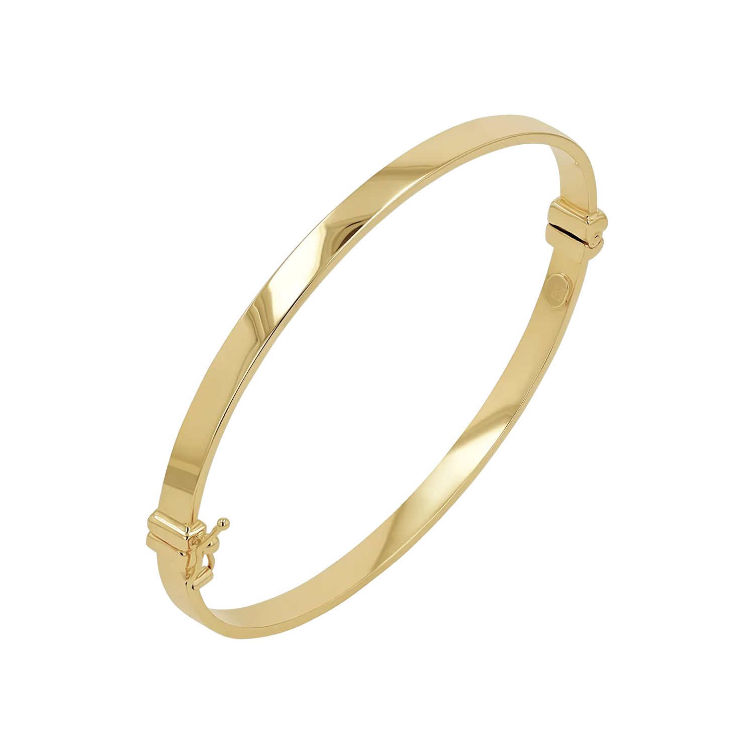 Essential Hinged Bangle (4mm)