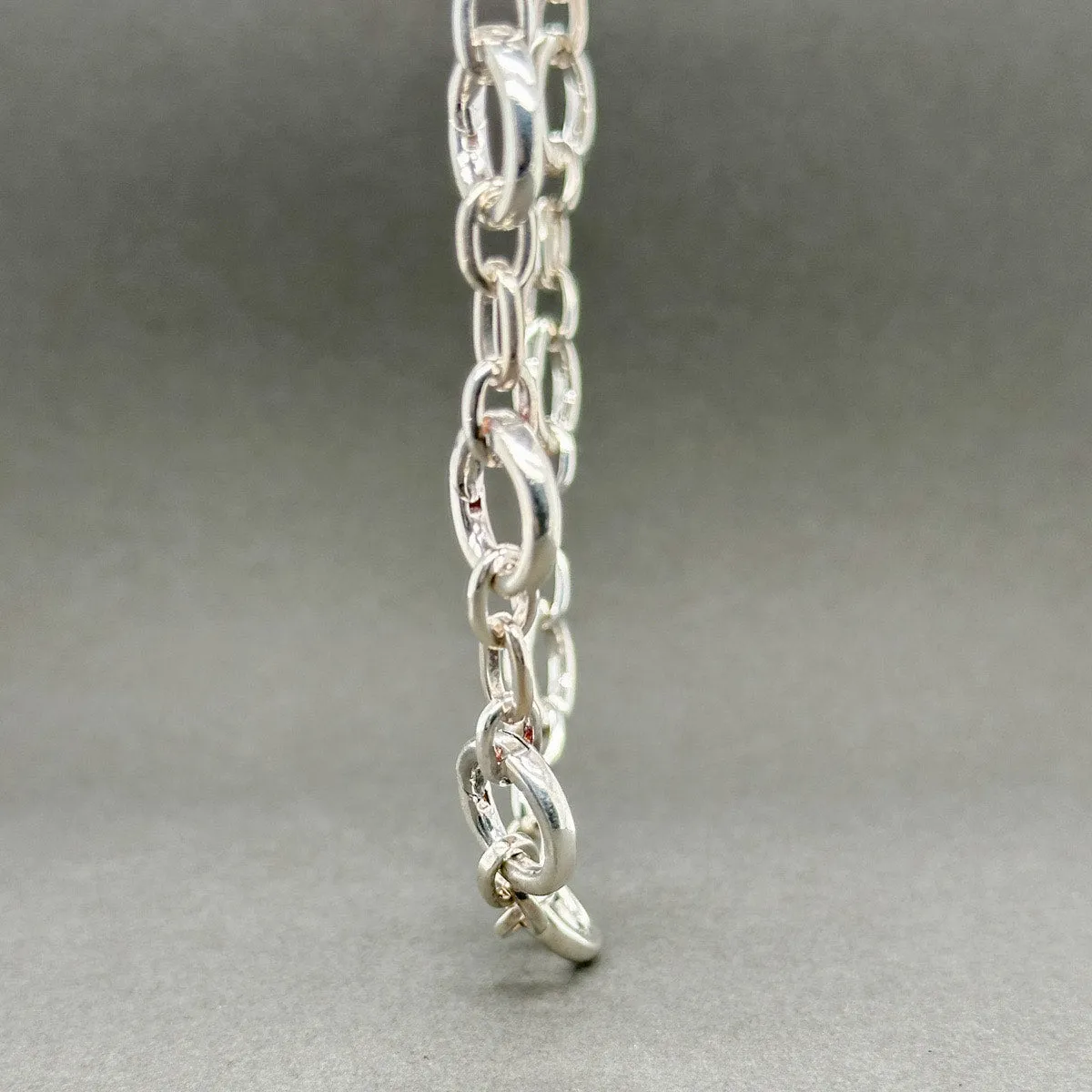 Estate Tiffany & Co. SS Round Clasping Link 16” Necklace