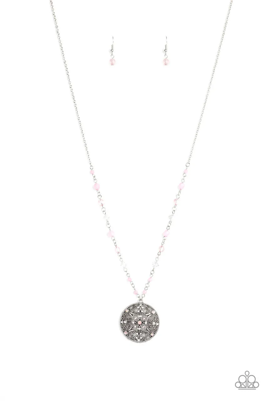 Everyday Enchantment Pink Paparazzi Necklace