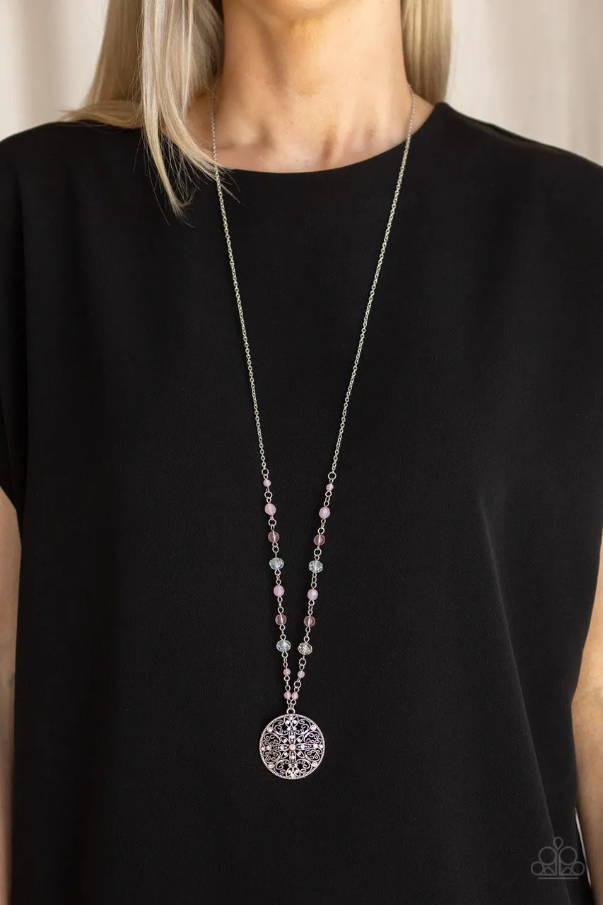 Everyday Enchantment Pink Paparazzi Necklace