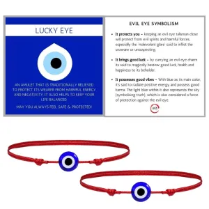 Evil Eye Red Bracelet Set - Protective Bracelets for Every Occasion