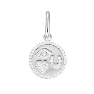 EYE LOVE YOU Charm 1" Pendant - C415679
