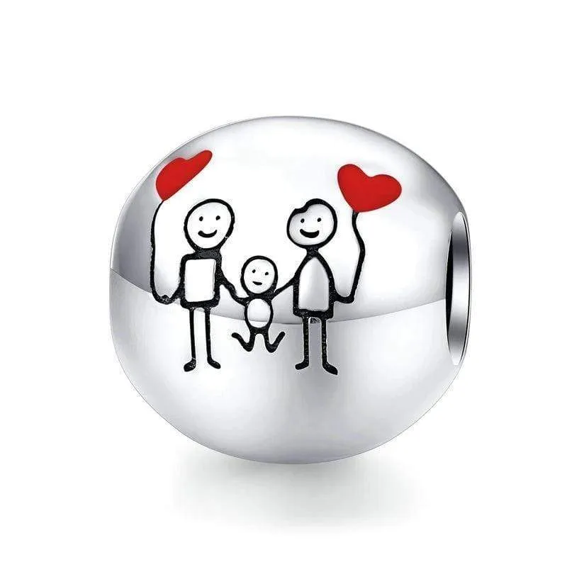 Family Bead Charm