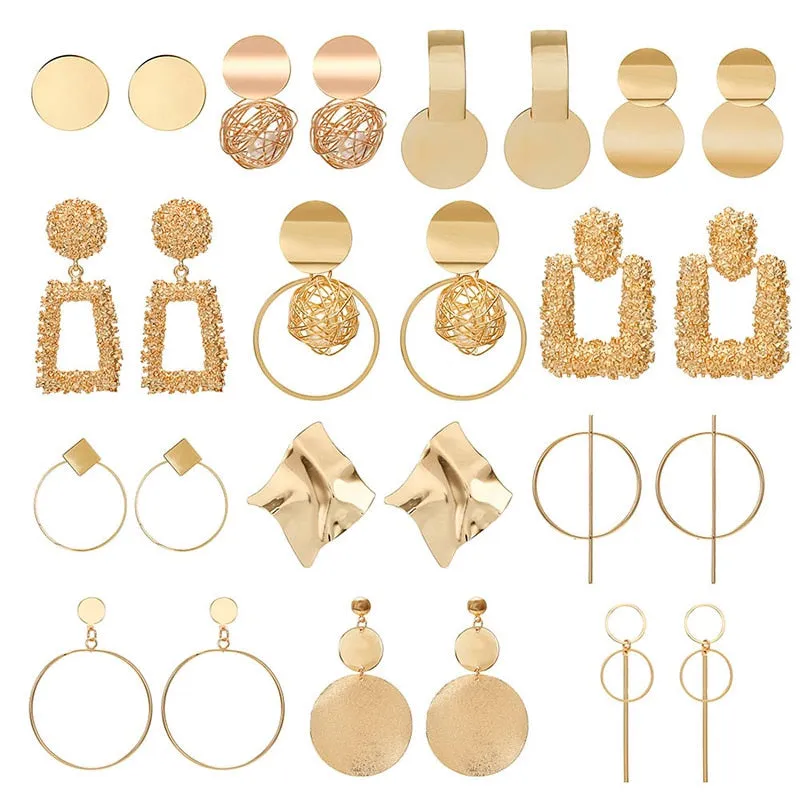 Fashion Geometric Shape Earrings