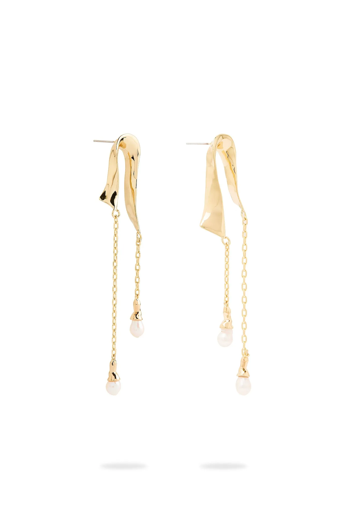 Faylinn Ribbon Drop Earring