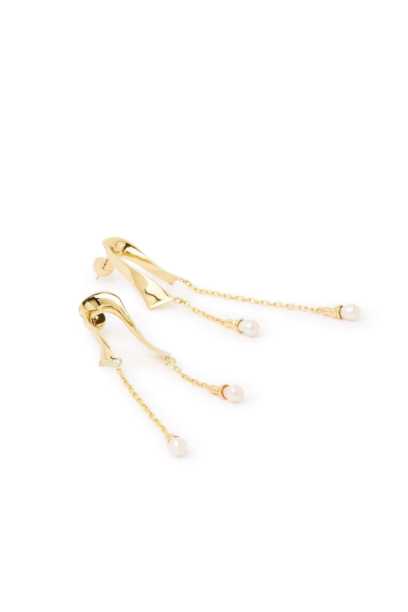 Faylinn Ribbon Drop Earring