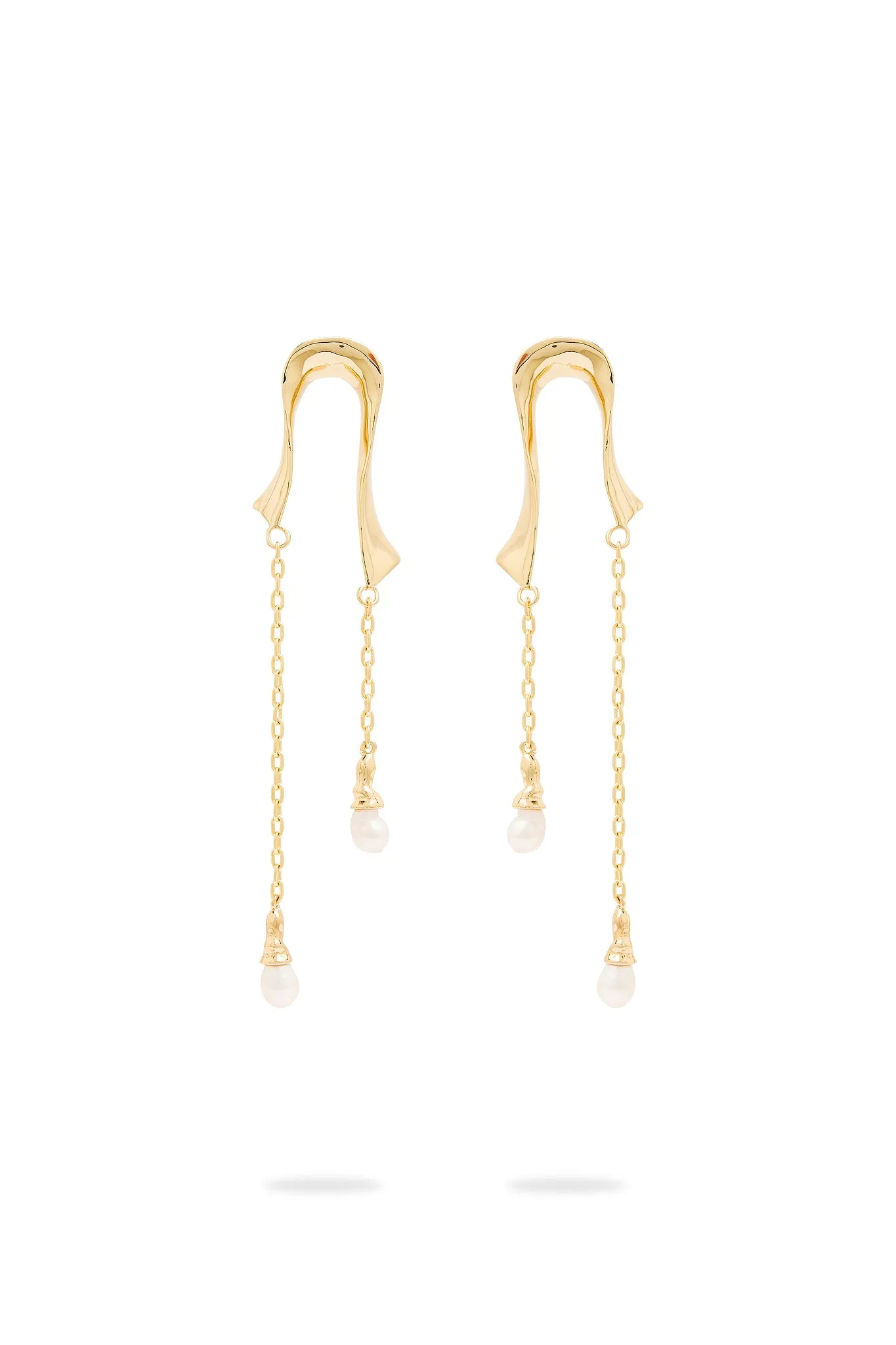Faylinn Ribbon Drop Earring