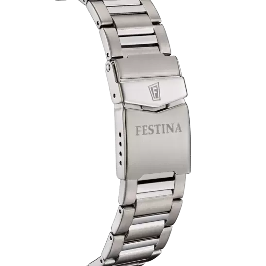 Festina Titanium Gents Green Dial Watch