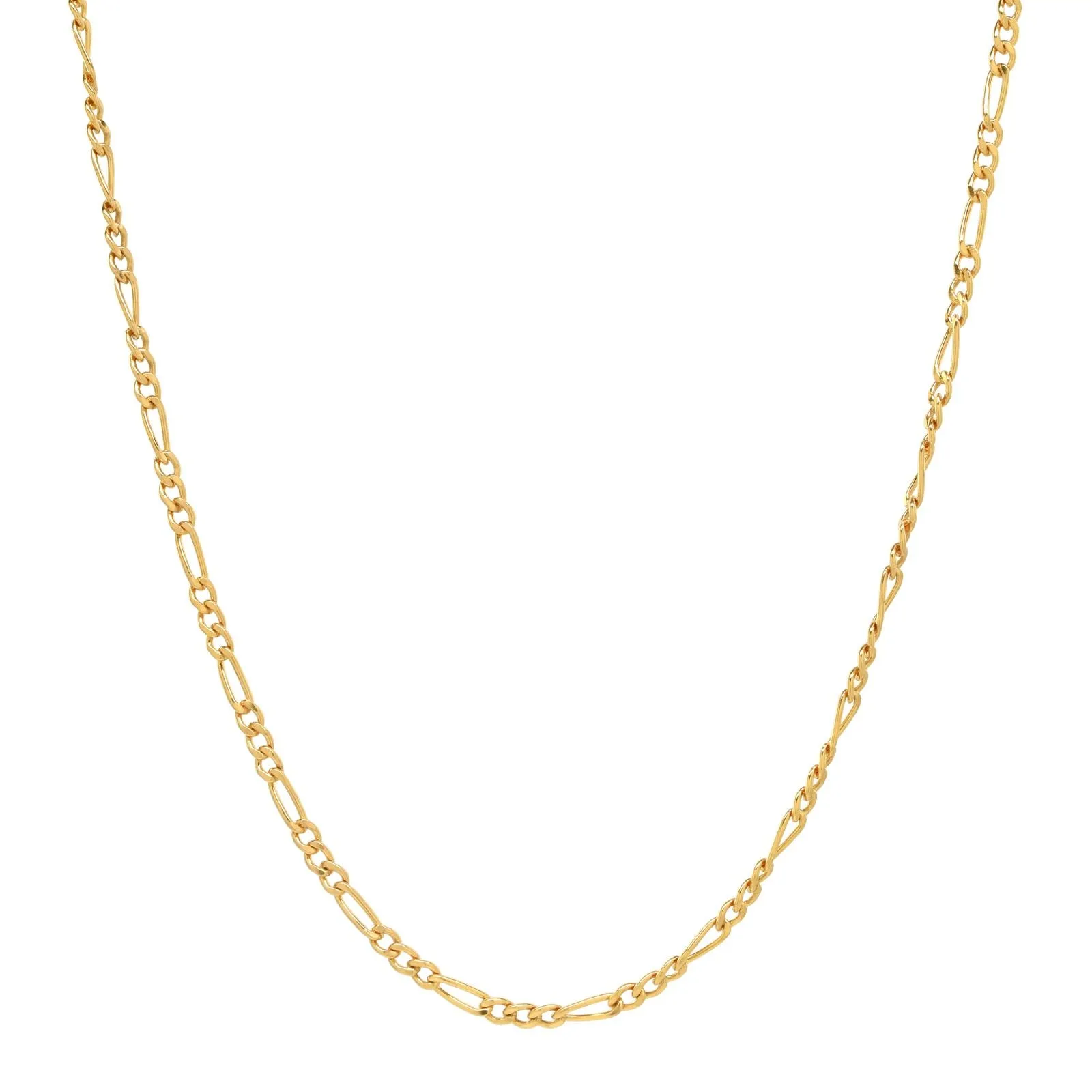 Figaro Chain Link Necklace