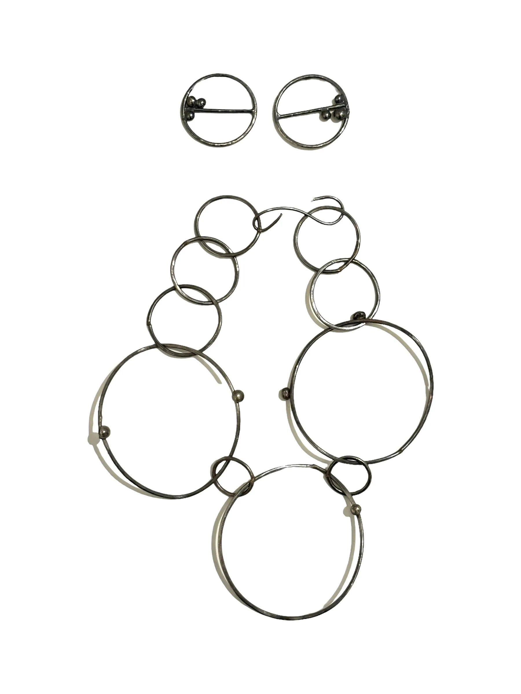 FLOR DE AZUCENA - Choker and Earrings set