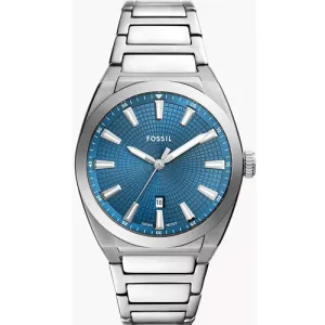 Fossil Everett Blue Dial Men 42mm