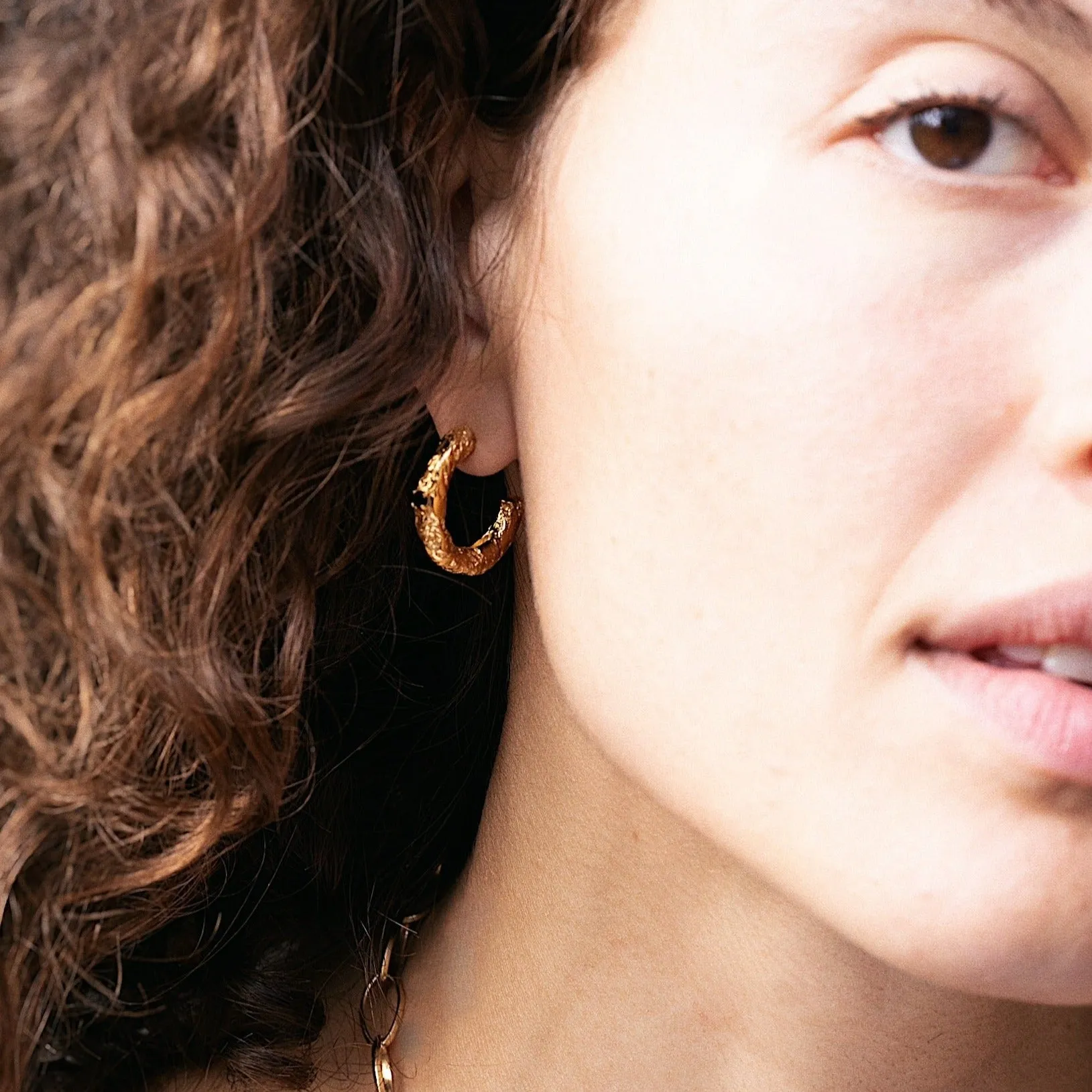 Fragment Stone Hoops
