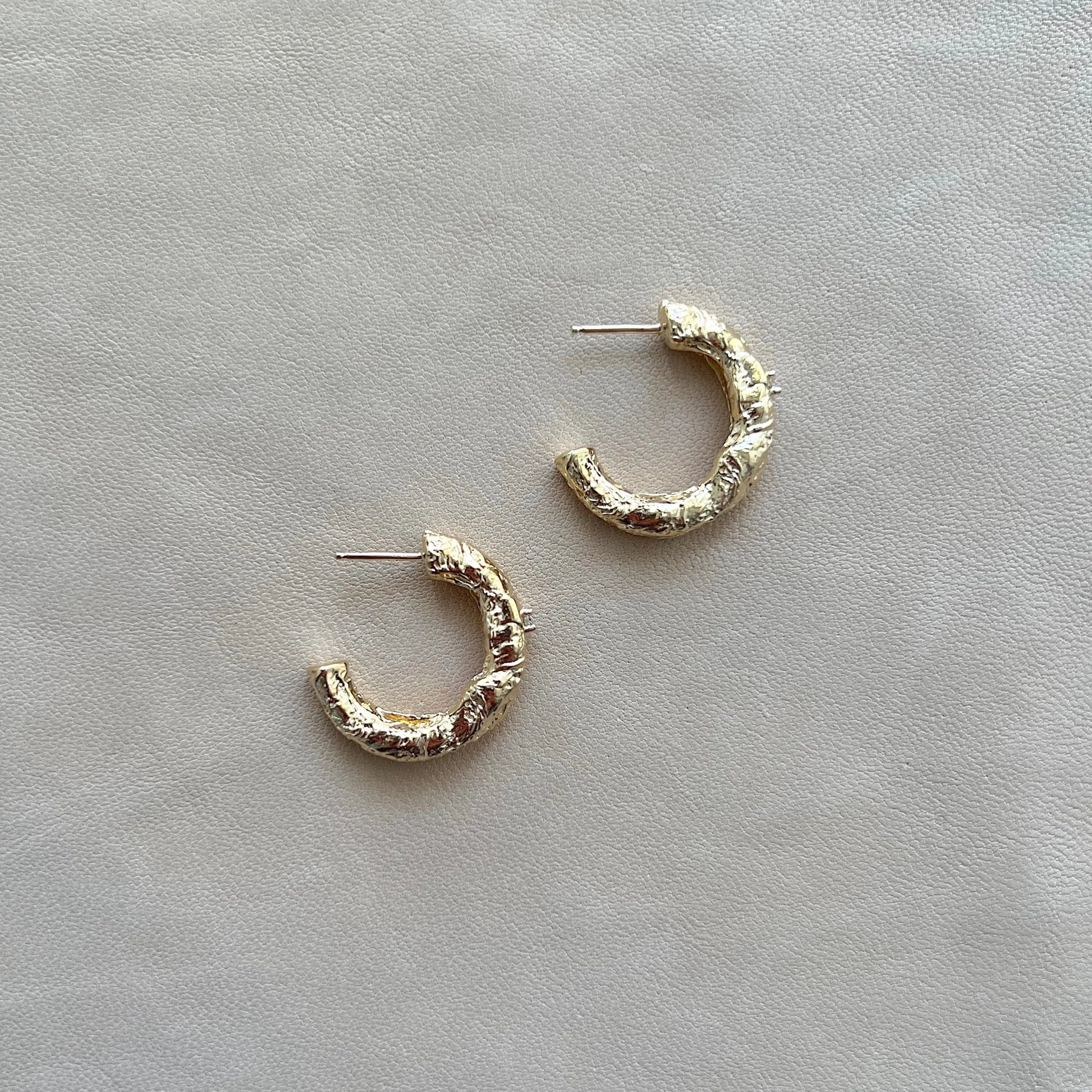 Fragment Stone Hoops