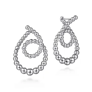 Gabriel & Co. Fashion 925 Sterling Silver Bujukan Twisted Hoop