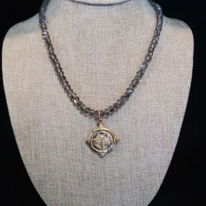 Gold Bee Necklace (5002bnck)