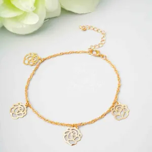Golden Rose Bracelet