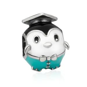 Graduation Penguin Charm