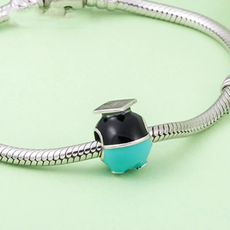 Graduation Penguin Charm