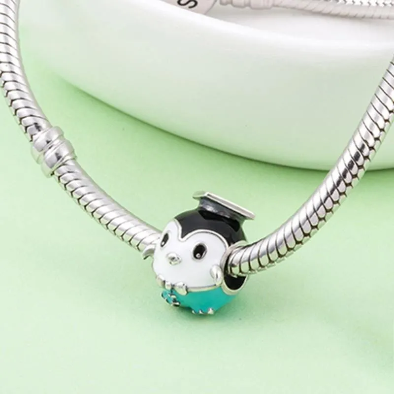 Graduation Penguin Charm