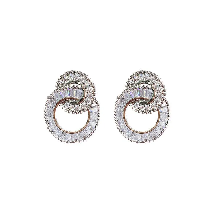 GrEightful CZ earrings